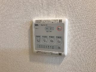 鶴ヶ島市脚折町6丁目アパートⅡ期新築工事の浴室|浴室乾燥機（イメージ）