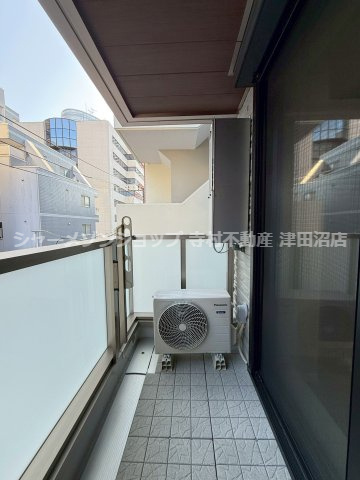 ラ・メゾンドールのバルコニー