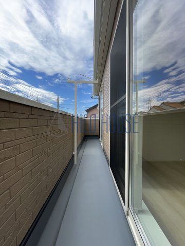 クレイドルガーデン川越市かし野台第2 2号棟のバルコニー