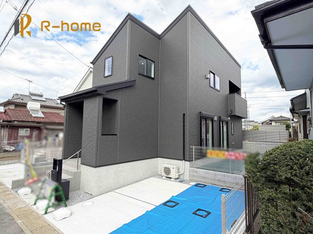我孫子市中峠台第1期　新築戸建て　2号棟の外観|ご予約を頂ければ、『平日』はもちろん『早朝』や『夜間』もご見学可能です♪お気軽にお申し付けください♪