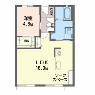 【間取り】 | フラワーハイツＡ，Ｂ