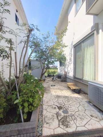 川越市大塚１丁目の中古一戸建の庭|お庭付きです。