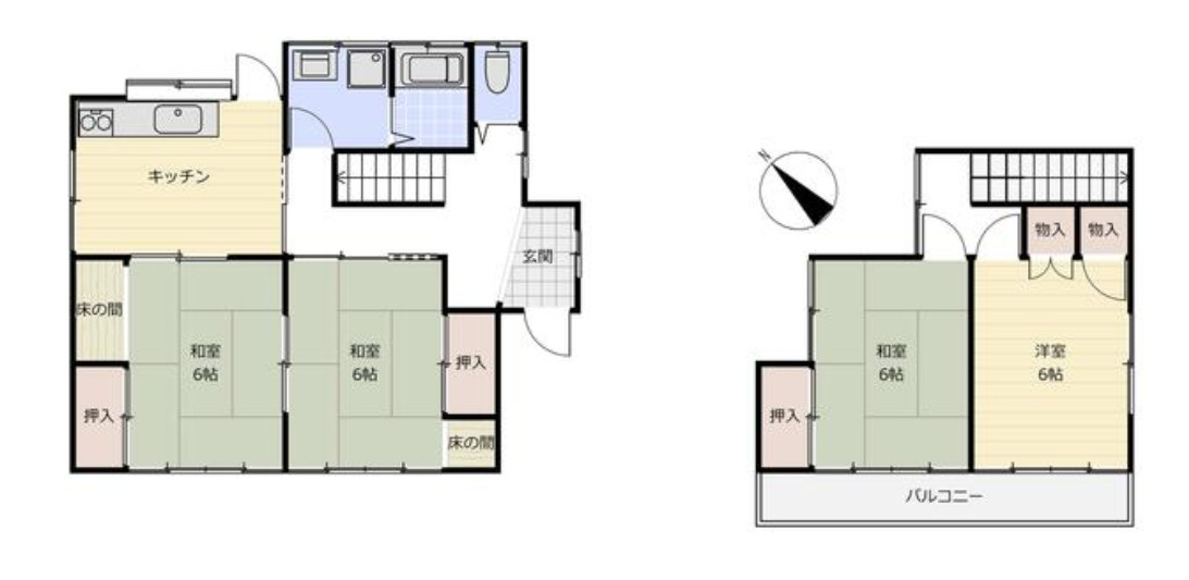 【中古戸建】高崎市中居町の間取り|■間取り