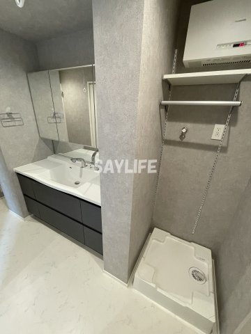 ＆　FUMINOSATOの洗面所