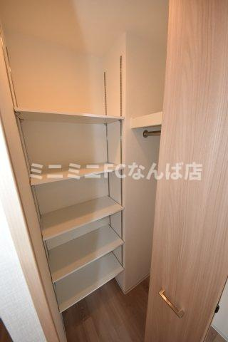 Metrosa谷町六丁目Northの収納