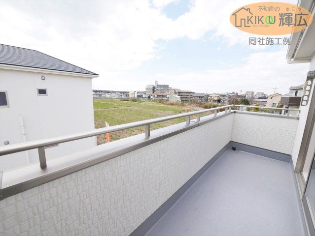 【バルコニー】 | 加古郡播磨町北野添（全3棟）1号棟 | 同社施工例です。