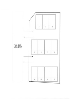 【間取り】 | 高堂1丁目駐車場
