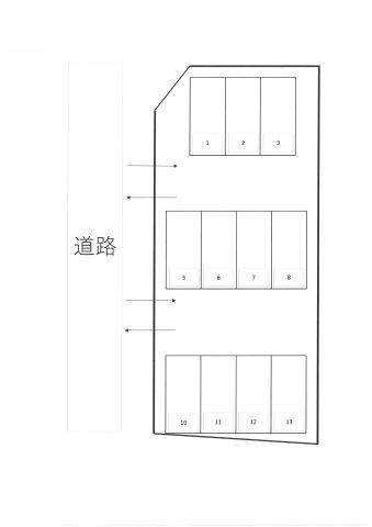 高堂1丁目駐車場の間取り