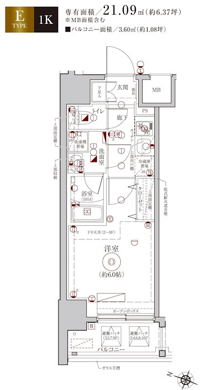 Le'a GRANDE横濱戸部の間取り
