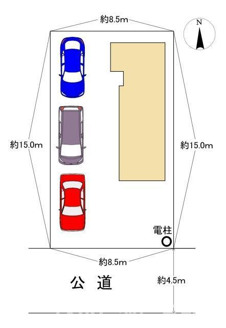 藤沢市羽鳥5丁目　中古戸建の区画図|区画図です。