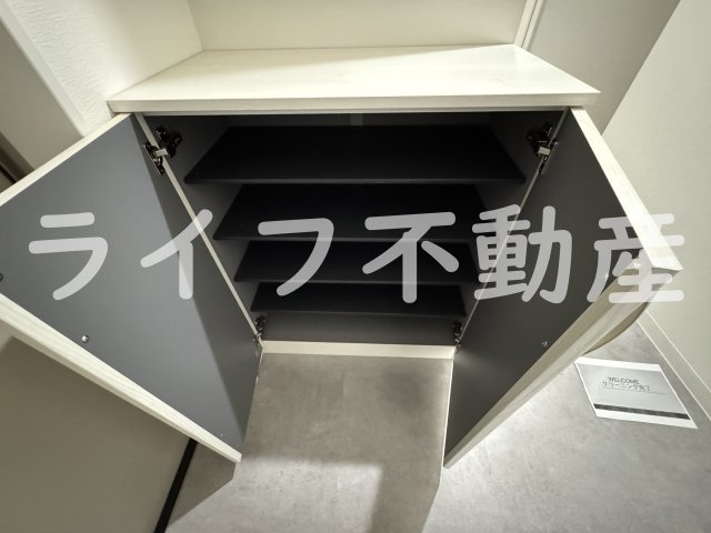 Act布施の収納|ちょっとした収納スペースも充実しています