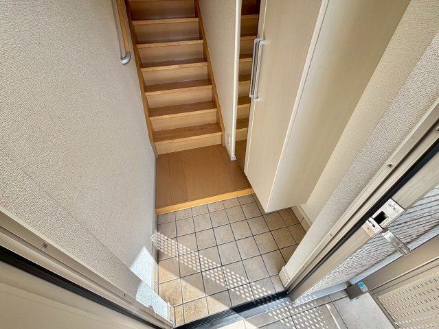 ベルファミーユⅡの玄関