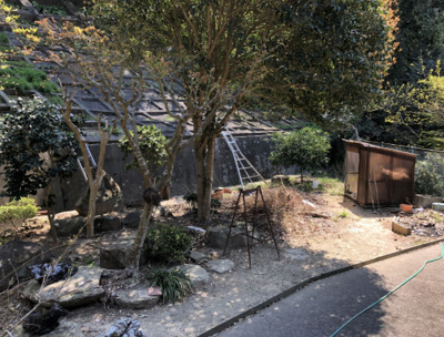 【庭】 | 福岡県遠賀郡水巻町古賀3丁目