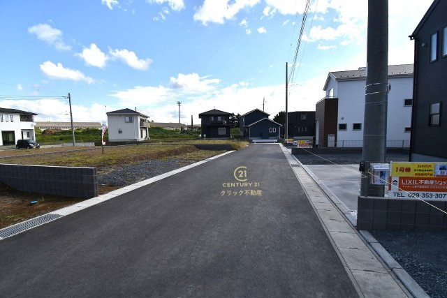 リーブルガーデン  ひたちなか足崎　19期　2の前面道路含む現地写真|現地撮影（2025年10月）