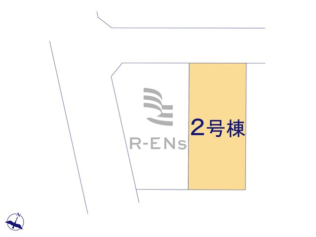【区画図】 | 西東京市南町３丁目　新築戸建て　２号棟 | 田無駅徒歩10分の好立地に全2棟登場！
