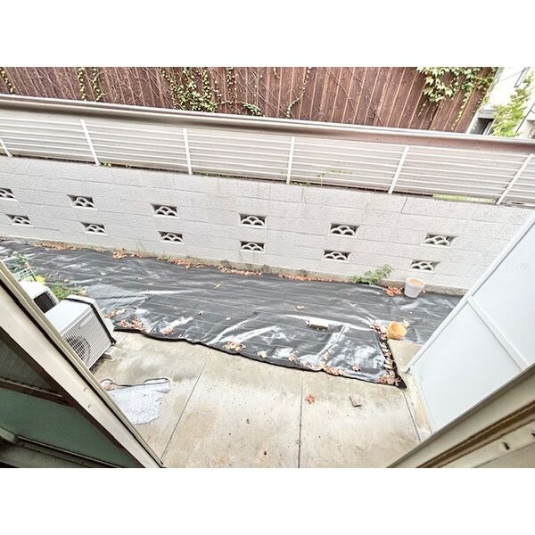 ドリーム嵯峨野のバルコニー