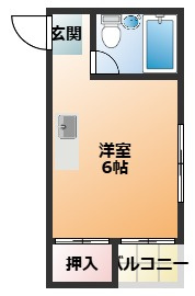 【間取り】 | シャルレ寝屋川