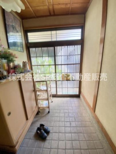 加納2丁目中古戸建の玄関|玄関ドアは引き戸で使いやすく、広く使えます！