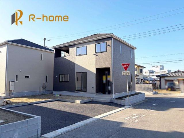 ひたちなか市相金町第1　新築戸建て　2号棟の外観|ご予約を頂ければ、『平日』はもちろん『早朝』や『夜間』もご見学可能です♪お気軽にお申し付けください♪