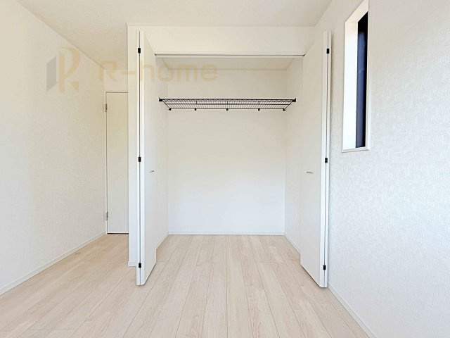 ひたちなか市相金町第1　新築戸建て　2号棟の収納|2階は全居室収納スペースを設置！
充分な容量で居住空間もスッキリ♪
