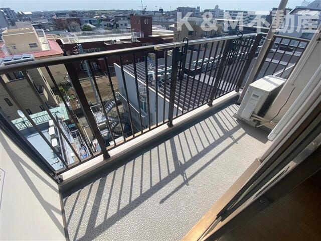 ヴランドール柏中央のバルコニー|バルコニー付きです