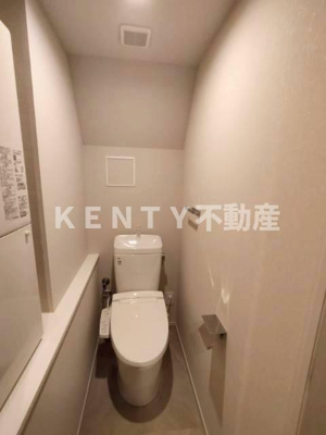 【トイレ】 | Mind Kamata | 清潔感のあるトイレです