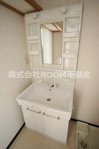 スカイコート志比田Ⅰ・Ⅱの独立洗面台|独立洗面台あり、毎朝おしゃれに忙しい女性の方におすすめです