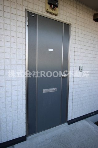 スカイコート志比田Ⅰ・Ⅱの玄関|落ち着いた玄関です