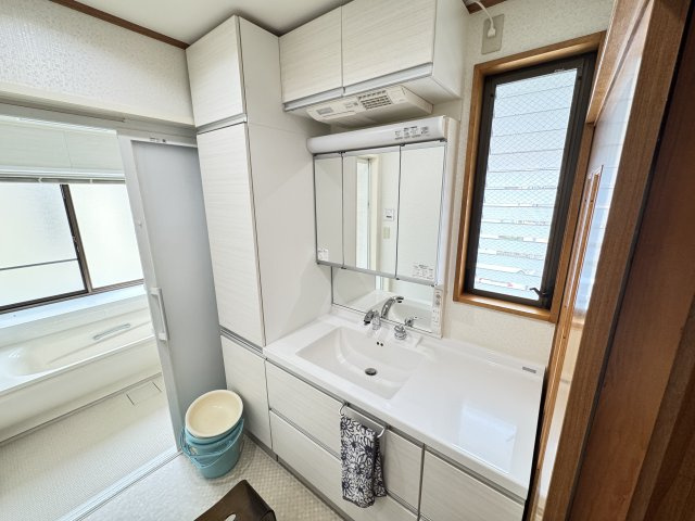 ロコハウスC棟の独立洗面台