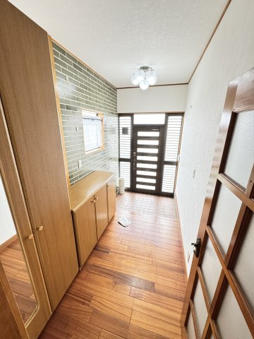 ロコハウスC棟の玄関