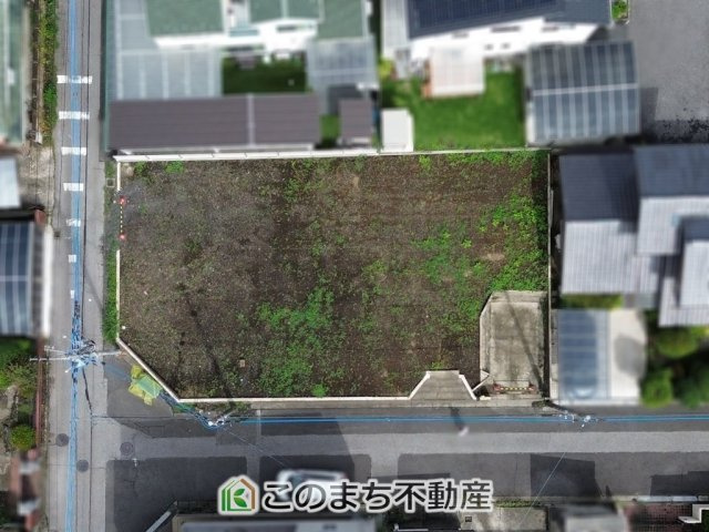 宇都宮市上戸祭町売地の前面道路含む現地写真|前面道路含む現地写真