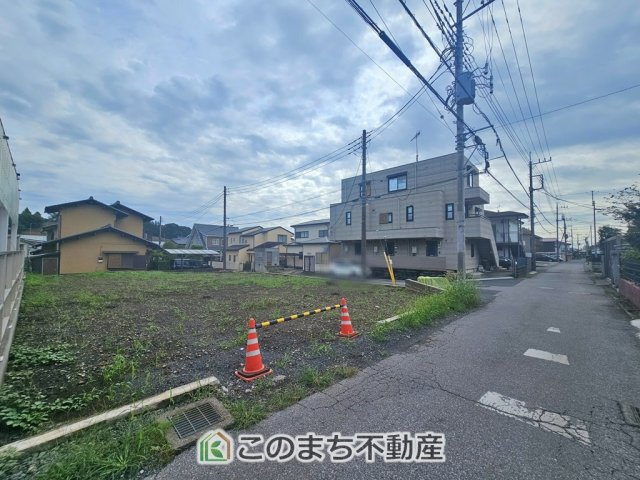 宇都宮市上戸祭町売地の前面道路含む現地写真|前面道路含む現地写真