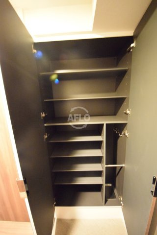 プレサンス大手前ピリオドの洋室|プレサンス大手前ピリオド　多く入る玄関収納