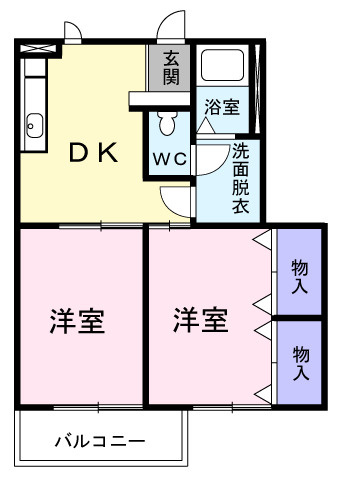 コスモスⅠの間取り