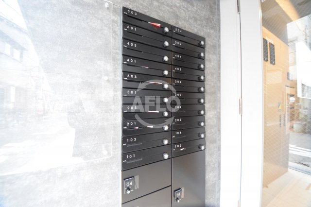 YOSHITOMI天下茶屋のその他共用部分|YOSHITOMI天下茶屋　メールボックス