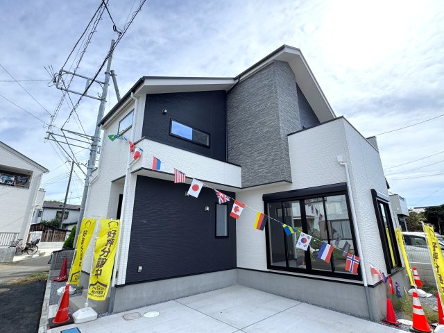 柏市戸張新築戸建（戸張3期）の外観|完成済み内覧可能です！
