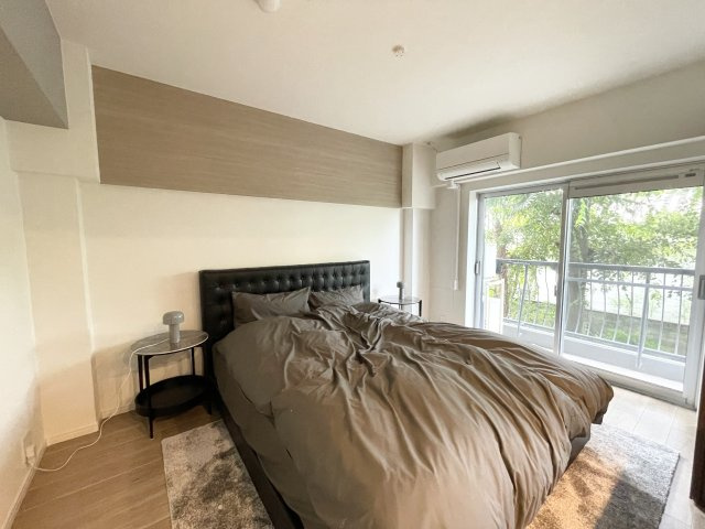 室町スカイハイツの寝室