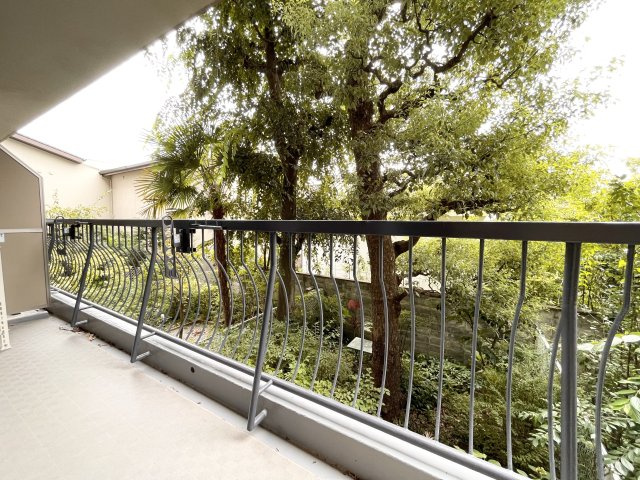 室町スカイハイツのバルコニー