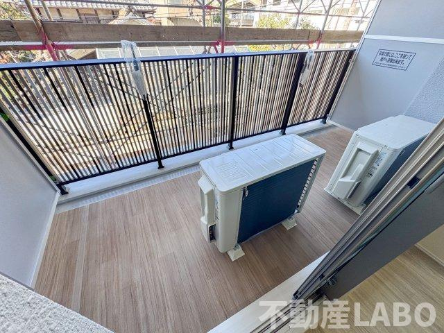 スプランディッド駒川中野駅前のバルコニー