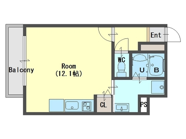 ARPEGGIO三宮の間取り