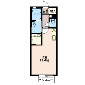セントラルコート		の間取り