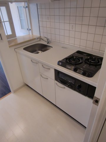 大阪市城東区蒲生３丁目の賃貸マンションのキッチン