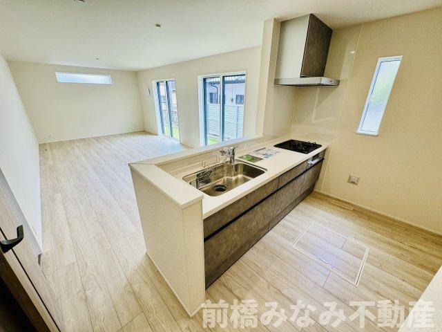 高崎市江木町　3号棟(全3棟)　リナージュ　新築建売分譲のキッチン|キッチンです