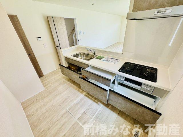 高崎市江木町　3号棟(全3棟)　リナージュ　新築建売分譲のキッチン|キッチンです
