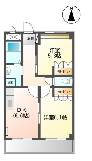 【間取り】 | シャルマンコート