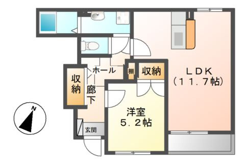 サン　フォレスタの間取り