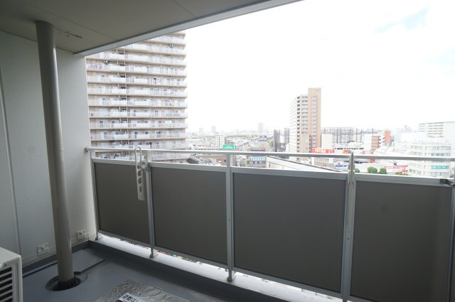 イリップス船堀のバルコニー