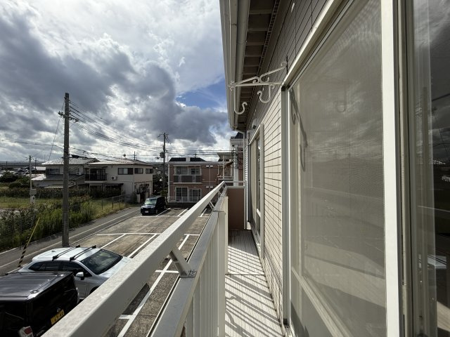 ラプラーニュ参番館のバルコニー