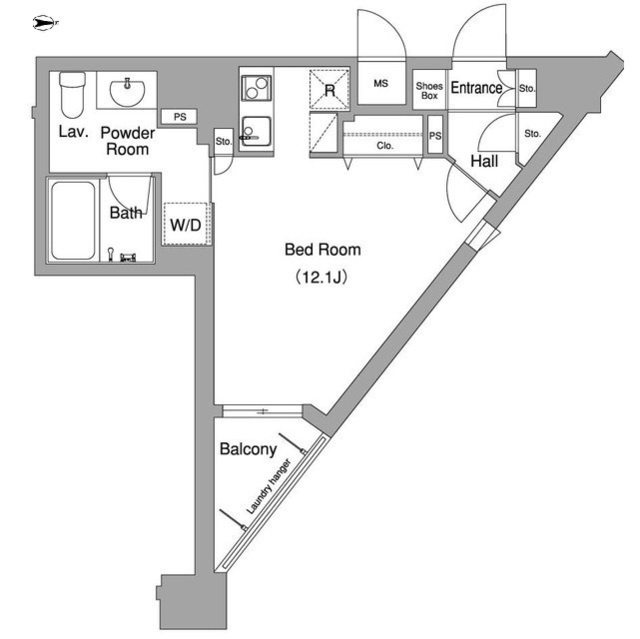コンフォリア下北沢の間取り