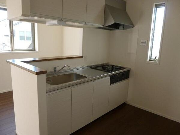 リスティガーデン白山のキッチン